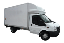 Van Hire Louth - Ford Luton Box Tail Lift - Van hire Louth